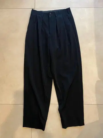 Y's for men 울 슬랙스 블랙 M