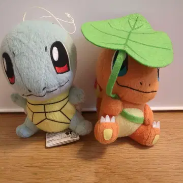 리자몽 꼬부기 봉제 인형 세트