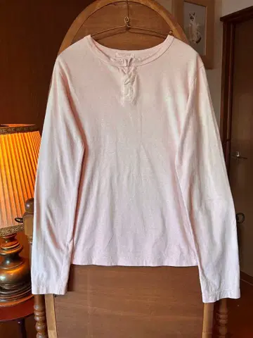 70년대 유럽 프랑스 구제 의류 빈티지 앤티크 핑크 티셔츠