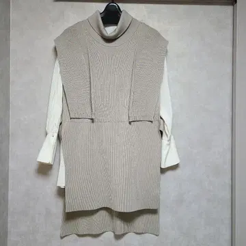 SNIDEL 블라우스 세트 레이어드 베스트