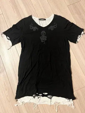 14th addiction 레이어드 티셔츠