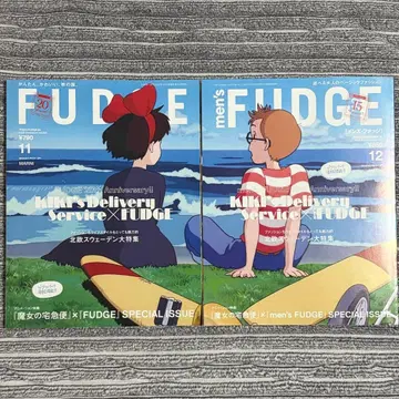 [ 새상품급 ] 마녀 배달부 키키 x FUDGE men's FUDGE