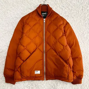 Schott 퀼팅 경량 다운 XL 오렌지 발수