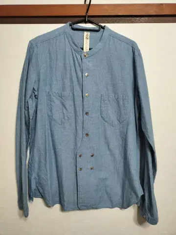 eel 밴드 카라 셔츠