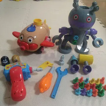 조립 DIY 나사나사 호빵맨 고와 나사나사 다다단 DX