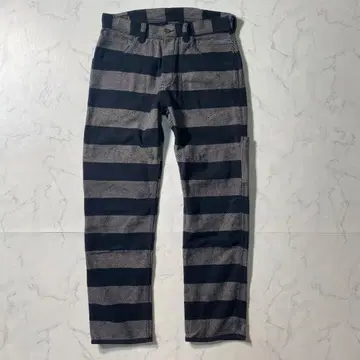 [새상품급] 웨스트 라이드 워크 팬츠 뱀 무늬 플란넬 속기모 프리즈너