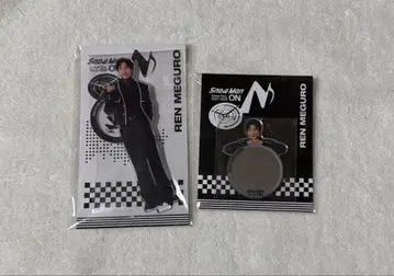 메구로 렌 아크릴 스탠드 거울 세트