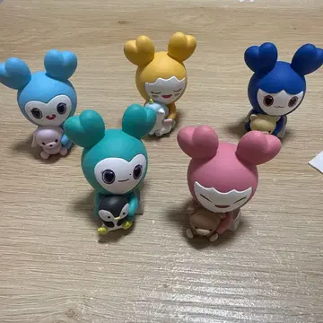 컬러풀 봉제 인형 마스코트 5개 세트