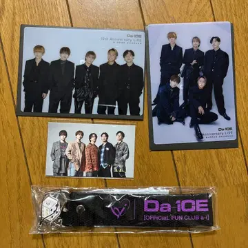 Da-iCE 일본 무도관 아크릴 카드 + 덤