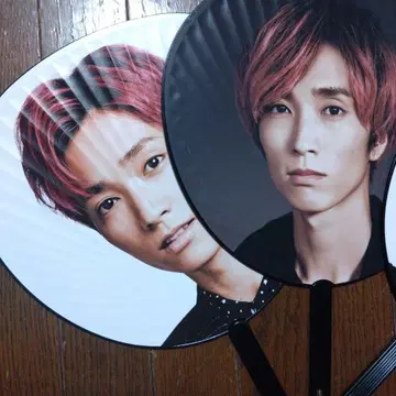 SixTONES 다나카 쥬리 점보 부채 4장 세트