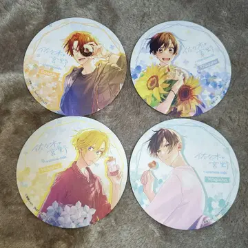 사사키와 미야노 히라노와 카기우라 후지마츠리 코스터 컴플리트 세트 특전