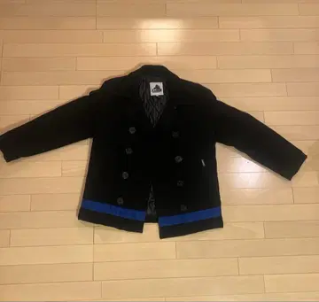 XLARGE 피 코트 블랙/블루 M