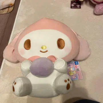 마이멜로디 핑크 머리 택 포함