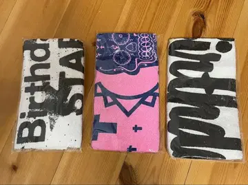 the birthday 타월 3개 세트