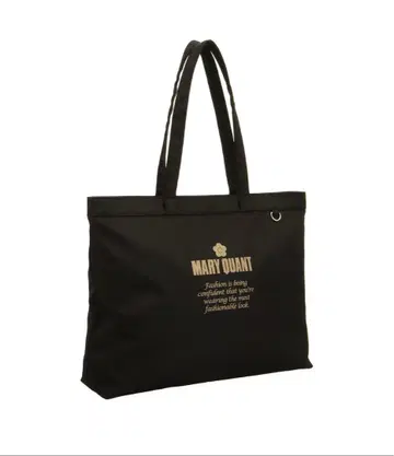 마리콴트 보트형 토트백 블랙