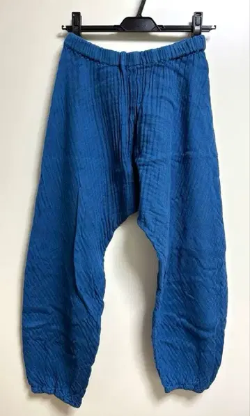 BAN INOUE 반 이노우에 모기장 몸빼 팬츠 블루