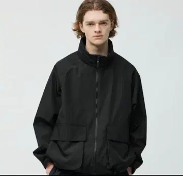 GU S 사이즈 (남성용) 윈드프루프 스탠드 카라 블루종