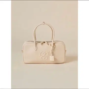 SNIDEL 엠보싱 로고 보스턴 백