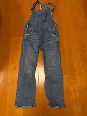 D-ID WOODSTOCK 오버롤 M 사이즈 데님 살로펫