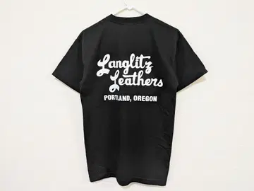 새상품 Langlitz Leathers 프린트T셔츠