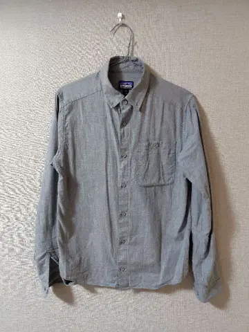 patagonia 오가닉 코튼 그레이 셔츠 XS