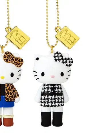 헬로키티 키티전 시크릿 마스코트 참 A 하운드투스