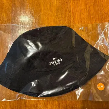 [ 미사용 새상품 ] MY FLOWERS HEAR 햇 L/XL 블랙