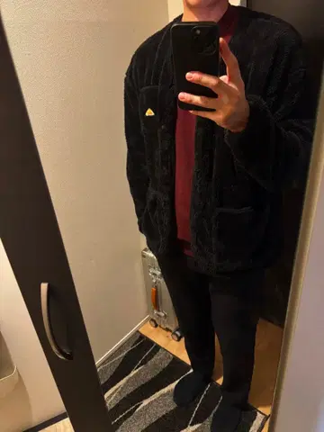 KELTY (켈티) 별주 노카라 플리스/보아 가디건/블루종