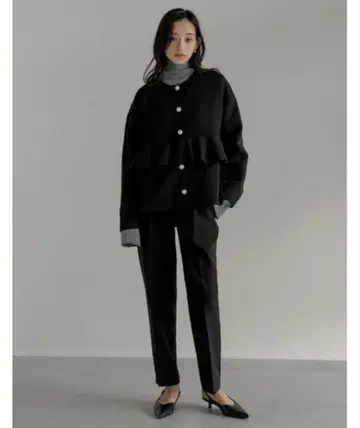 Re:EDIT 블랙 수트 셋업 M