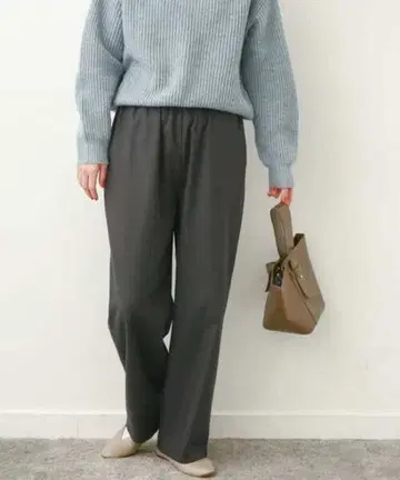 속기모 스트레이트 이지 팬츠 어반 리서치 도어즈 DOORS