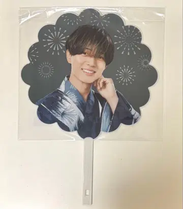 King & Prince 나가세 렌 불꽃놀이 모양 부채 불꽃놀이