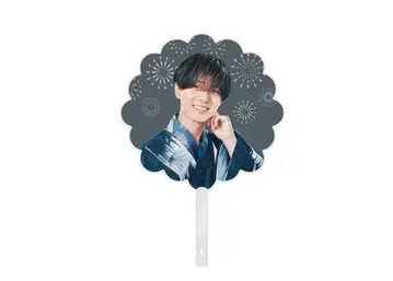 King & Prince 나가세 렌 불꽃놀이 모양 부채 불꽃놀이