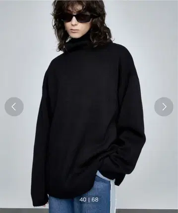 [ ENDER PRODUCTS ] 밀라노립 오버사이즈 터틀넥 니트