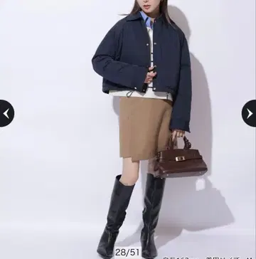 Mystrada 벨트 포함 미니 스커트 [이번 시즌 새상품]