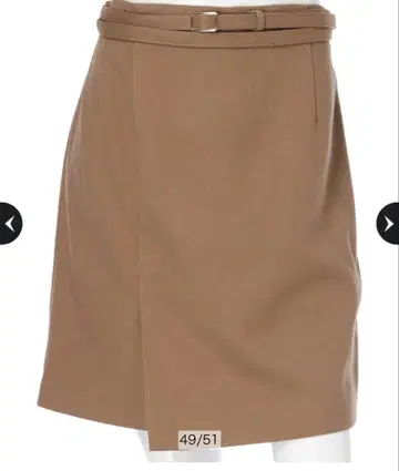 Mystrada 벨트 포함 미니 스커트 [이번 시즌 새상품]