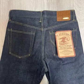 CALEE 데님 팬츠 SLIM STRAIGHT DENIM PANTS