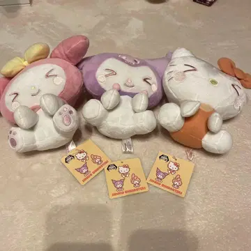 산리오 캐릭터즈 봉제 인형 3체 세트