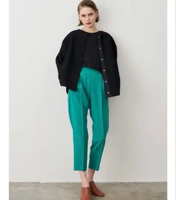 ELENDEEK 이지 테이퍼드 팬츠 00 그린