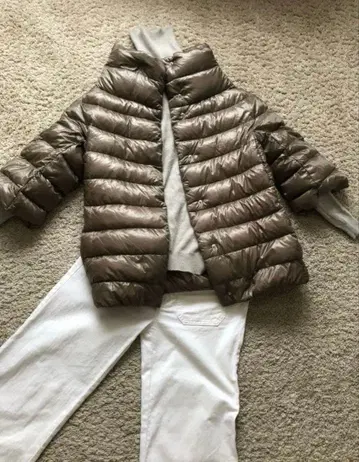 헬레노 그레이지 칠부 소매 다운