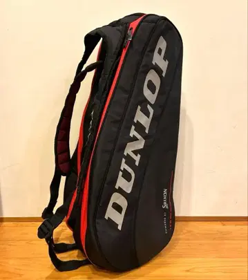 DUNLOP 라켓백 블랙/레드 스릭슨 SRIXON 라케바