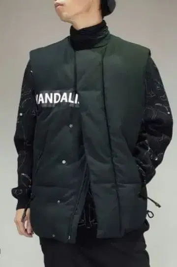 rovtski VANDALISM 충전솜 베스트 사이즈 XL