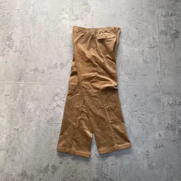 USA 구제 의류 벨로아 바디 브라운 팬츠