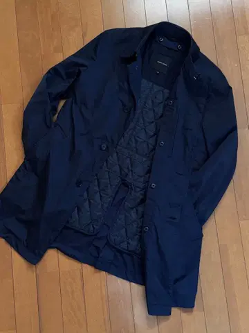 JOSEPH HOMME 라이너 부착 스텐카라 코트 (폴리에스테르) 48