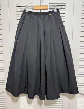 트레코드 야마노테 스커트 인기 블랙 블랙 미디 기장