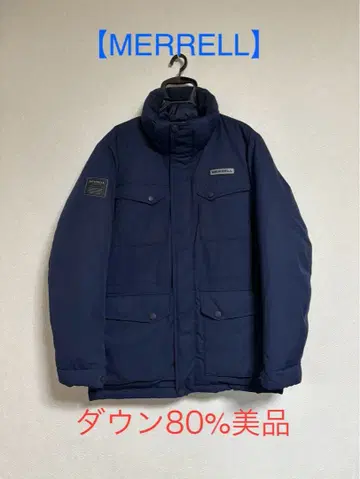 [ MERRELL ] 머렐 다운 자켓 다운 80% 네이비 M 새상품급