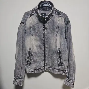 [ HARE ] 2WAY ZIP 데님 블루종