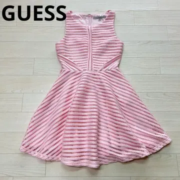 GUESS 게스 슬리브리스 레이스 원피스