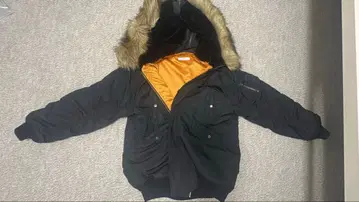 MOUSSY 'N2B' 봄버 자켓 플라이트 자켓 BK 퍼 포함