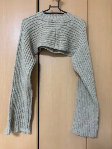 SEA 리브 코튼 스웨터 프리 사이즈