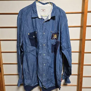 DRUG STORE'S 데님 셔츠 긴팔